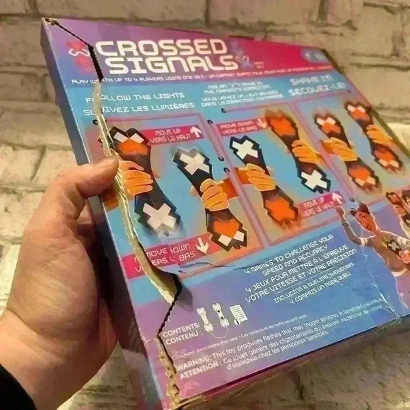 NEW 2021 Crossed Signals Hand Held Game by Mattel - Picture 3 of 4